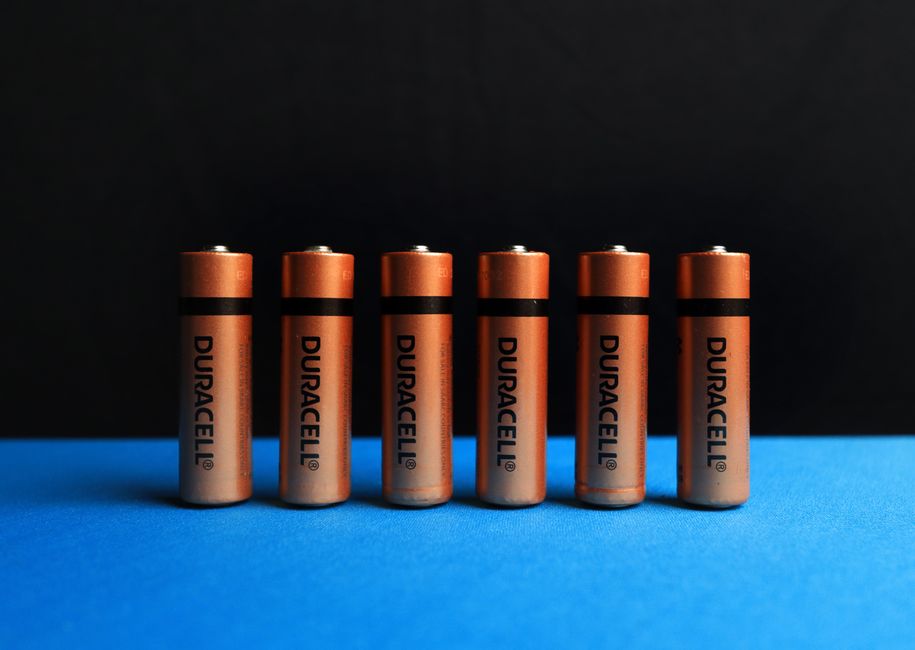 Modern home energy battery storage system mounted on a wall